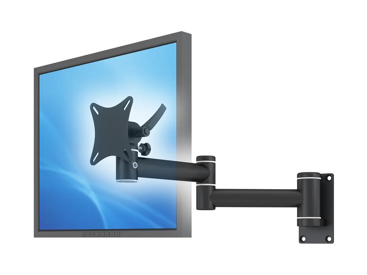 ErgoDesk® TFT-Vario Monitorarm – Robuste Metallkonstruktion für sicheres Arbeiten