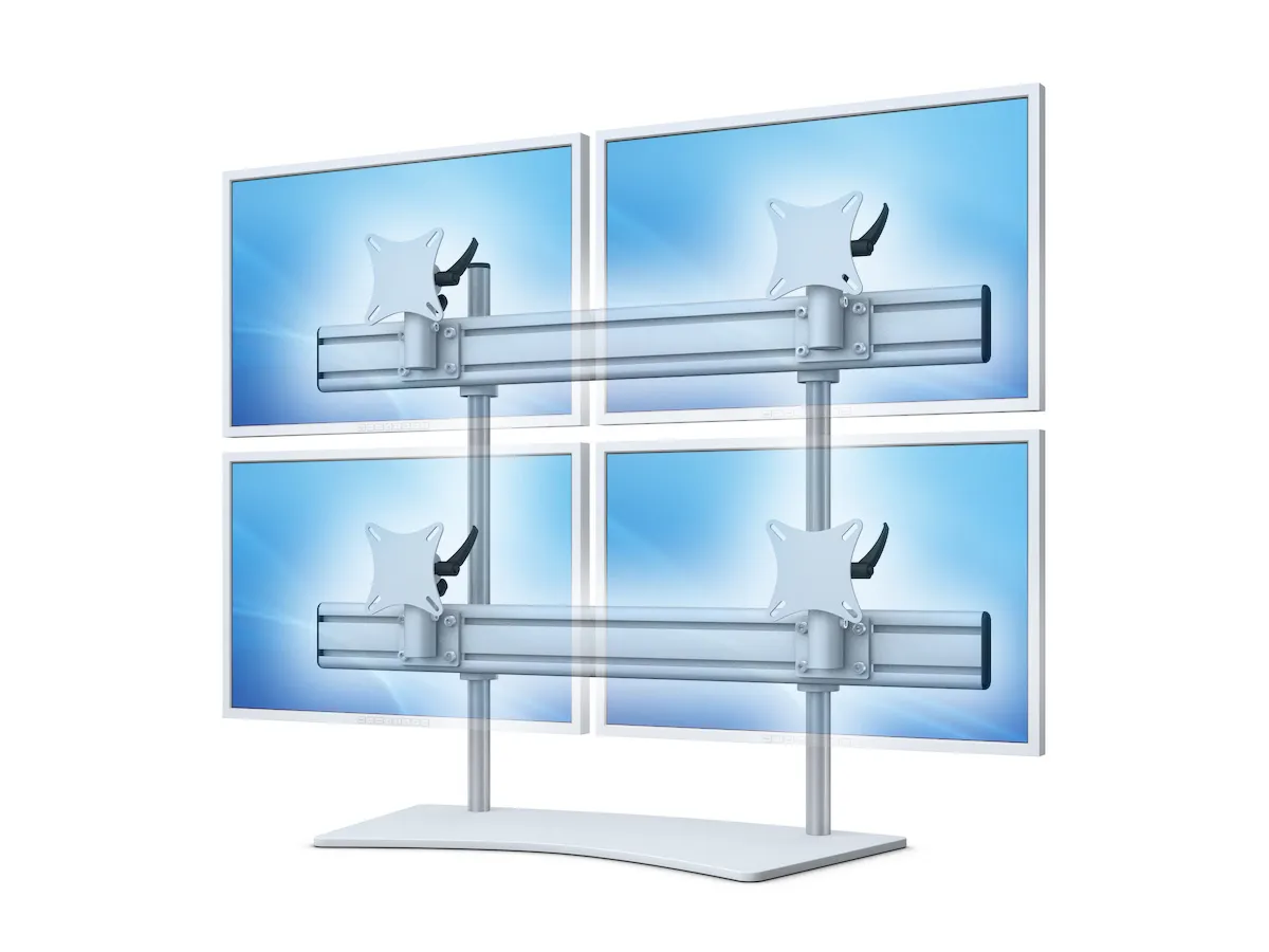 Flat-System Tisch-Stand 2+2 - 25''-32''
