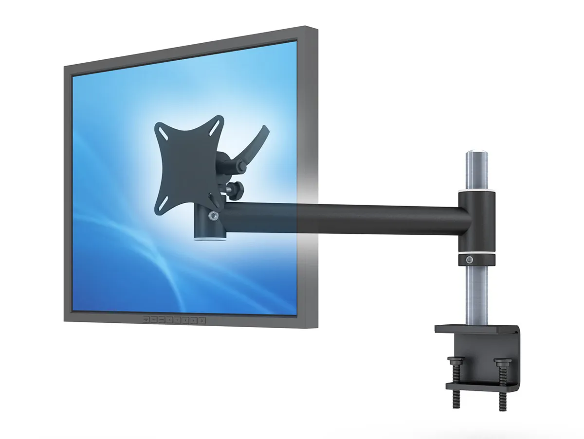 Höhenverstellbare ErgoDesk® TFT-Star Tischhalterung für Monitore