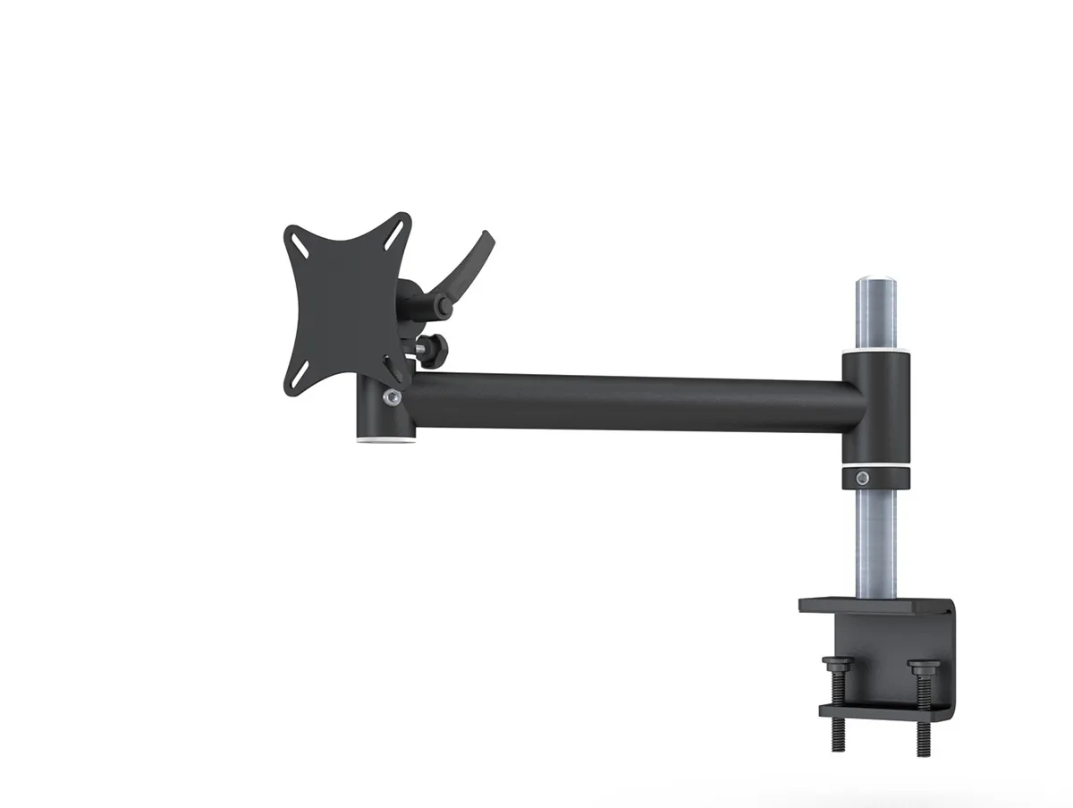ErgoDesk® TFT-Star Monitorhalter in RAL 9011 schwarz