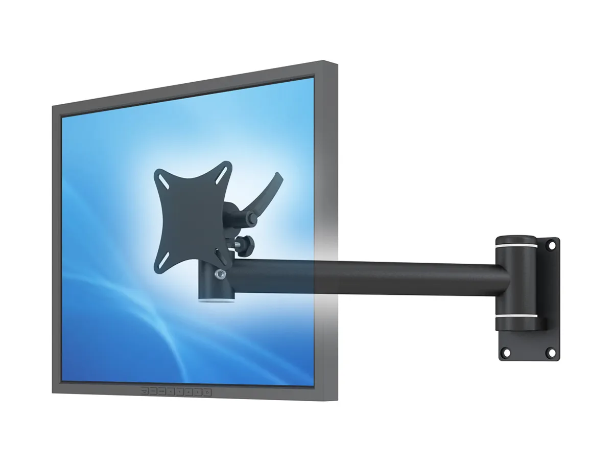 Höhenfeste ErgoDesk® TFT-Star Wandmontage für Monitore