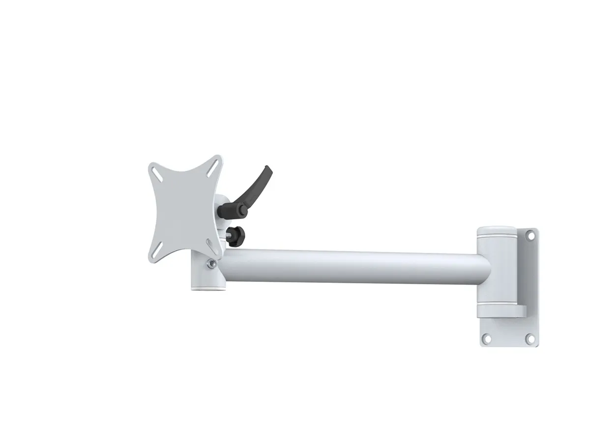 ErgoDesk® TFT-Star Wandhöhe fix mit 150 x 80 mm Wandplatte
